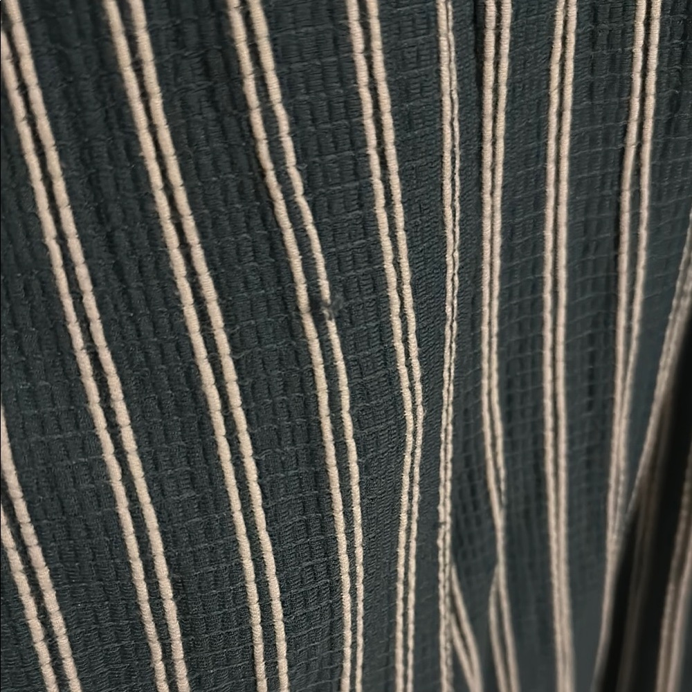 Xhilaration Navy and White Striped Jumpsuit - Picture 3 of 6